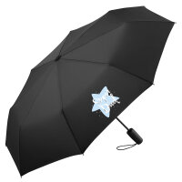 Regenschirm Super Dad Bester Papa 98cm Schwarz