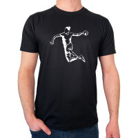 Herren T-Shirt Handball Silhouette