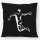 Kissen Handball Silhouette 40x40cm