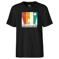Herren T-Shirt Weidmannsheil Hirsch Wald