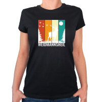 Damen T-Shirt Weidmannsheil Hirsch Wald