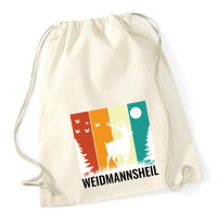 Turnbeutel Weidmannsheil Hirsch Wald 12 Liter