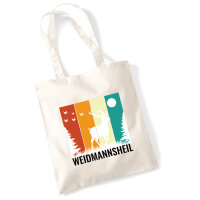 Jutebeutel Weidmannsheil Hirsch Wald 10 Liter