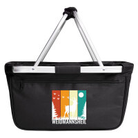 Einkaufskorb faltbar Weidmannsheil Hirsch Wald 20 Liter...