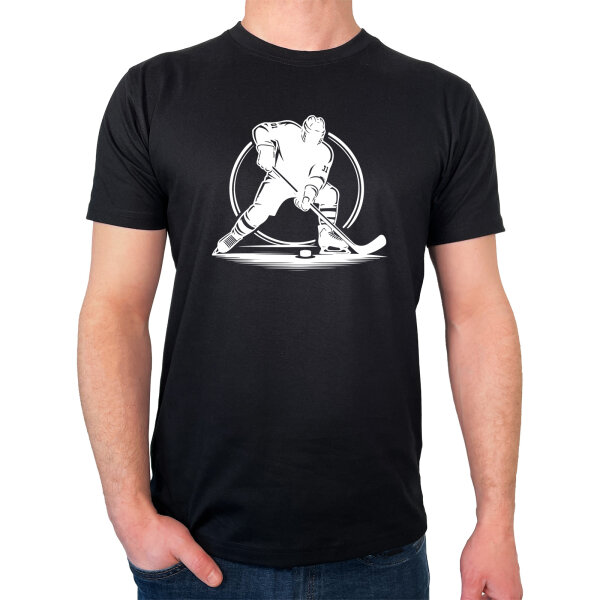 Herren T-Shirt Eishockey Hockey