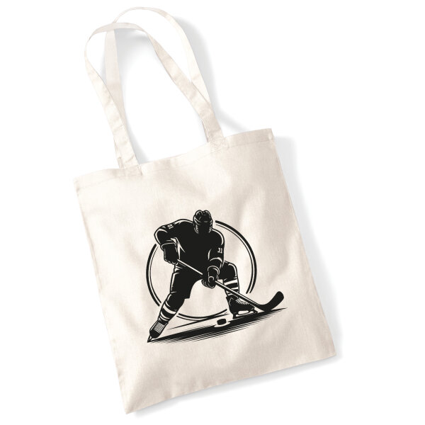 Jutebeutel Eishockey Hockey 10 Liter