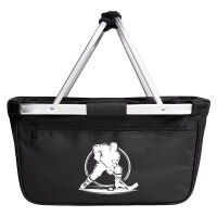 Einkaufskorb faltbar Eishockey Hockey 20 Liter Black