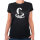 Damen T-Shirt Kitesurfen Silhouette