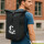 Kurierrucksack Kitesurfen Silhouette 30-44 Liter Black Melange