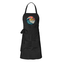 Schürze Beach Strand Welle mit Taschen