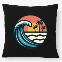 Kissen Beach Strand Welle 40x40cm