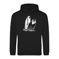 Unisex Hoodie Surfboard Board
