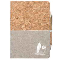 Notizbuch A5 Surfboard Board 80 Blatt inkl. Kugelschreiber