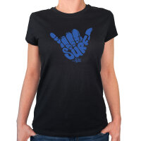 Damen T-Shirt Hang Loose Surf Aloha