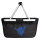 Einkaufskorb faltbar Hang Loose Surf Aloha 20 Liter Black