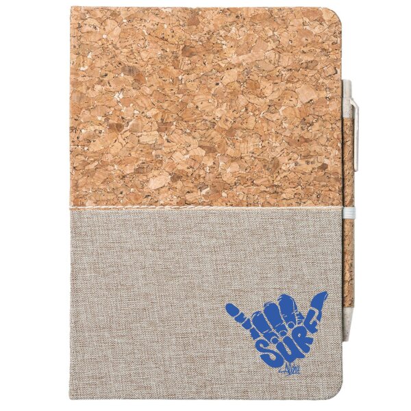 Notizbuch A5 Hang Loose Surf Aloha 80 Blatt inkl. Kugelschreiber