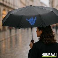 Regenschirm Hang Loose Surf Aloha 98cm Schwarz