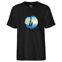 Herren T-Shirt Windsurfer Surfen