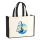 Jutetasche Windsurfer Surfen 21 Liter Black