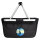 Einkaufskorb faltbar Windsurfer Surfen 20 Liter Black