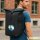Kurierrucksack Windsurfer Surfen 30-44 Liter Black Melange