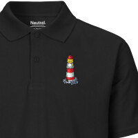 Herren Polo Shirt Leuchtturm Lighthouse