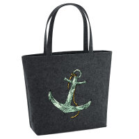 Filz Shopper Anker Anchor 22 Liter