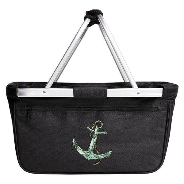 Einkaufskorb faltbar Anker Anchor 20 Liter Black