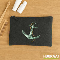 Kulturbeutel Anker Anchor 1 Liter Charcoal