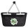 Einkaufskorb faltbar Happy St. Patrick’s Day Zylinder 20 Liter Black