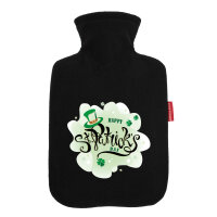 Wärmflasche Happy St. Patrick’s Day Zylinder