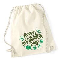 Turnbeutel St. Patrick’s Day Kleeblatt 12 Liter