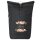 Kurierrucksack Kurwa polnisch Blumen 30-44 Liter Black Melange