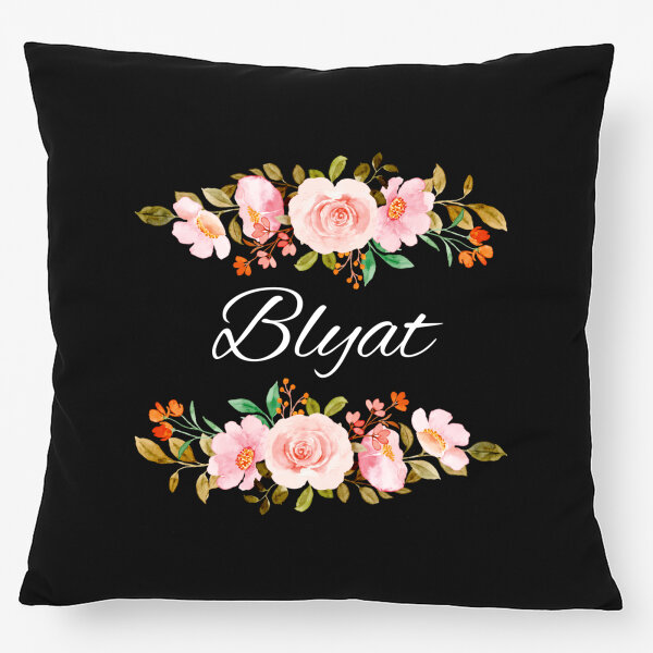 Kissen Blyat russisch Blumen 40x40cm