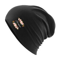 Beanie Stronzo italienisch Blumen