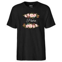 Herren T-Shirt Puta spanisch Blumen