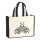 Jutetasche Totenkopfschwärmer Motte 21 Liter Black