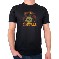 Herren T-Shirt Sleep under the stars Zelt