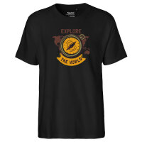 Herren T-Shirt Explore the world Kompass