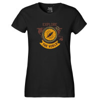 Damen T-Shirt Explore the world Kompass