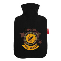 Wärmflasche Explore the world Kompass