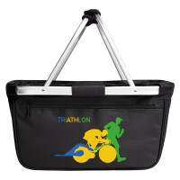 Einkaufskorb faltbar Triathlon Schwimmen, Radfahren und...