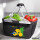 Einkaufskorb faltbar Triathlon Schwimmen, Radfahren und Laufen 20 Liter Black