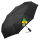 Regenschirm Triathlon Schwimmen, Radfahren und Laufen 98cm Schwarz