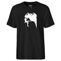 Herren T-Shirt Klettern Silhouette