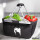 Einkaufskorb faltbar Klettern Silhouette 20 Liter Black