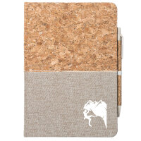 Notizbuch A5 Klettern Silhouette 80 Blatt inkl....