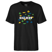 Herren T-Shirt Bouldern Kletterwand