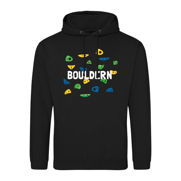 Unisex Hoodie Bouldern Kletterwand