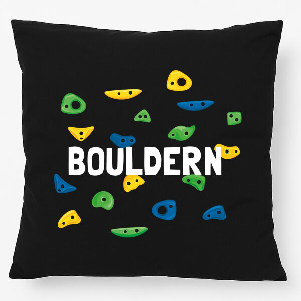 Kissen Bouldern Kletterwand 40x40cm